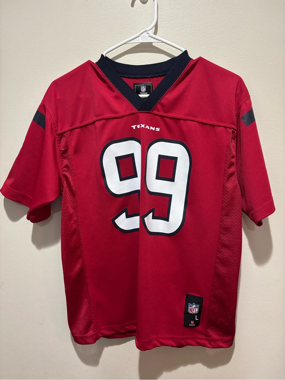 NFL Houston Texans J.J. Watt #99 Football Jersey Youth Large